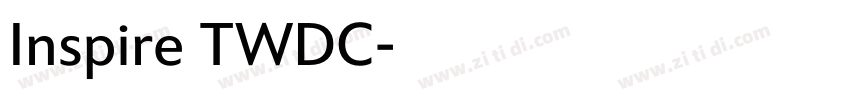Inspire TWDC字体转换